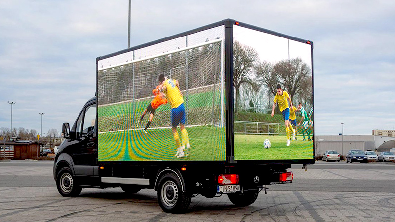 Mobile-LED-Screen-Solution-2 - LED Screen Board LED advertising truck for a mobile brand campaign